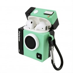 Retro Green Creative Camera Headphone Case
