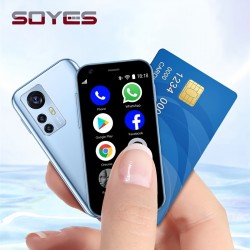 SOYES D18 3G Network 2.5 Inches Display Mini Android Smartphone 2MP Rear Camera Dual SIM TF Card Slot 1000mAh Compact Mobile Phone Cute Mobile Phone